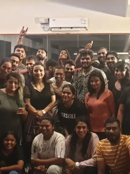 The energy was amazing at our Diwali get together. It's all about community.