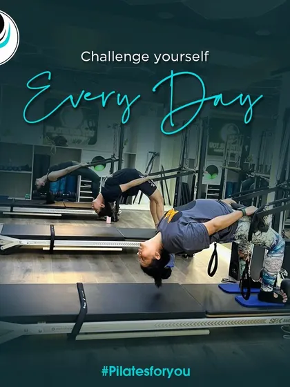 This inverted exercise on the Trapeze Tower is a powerful way to build spinal mobility and core strength. It's a challenging move that we work towards with careful progression.