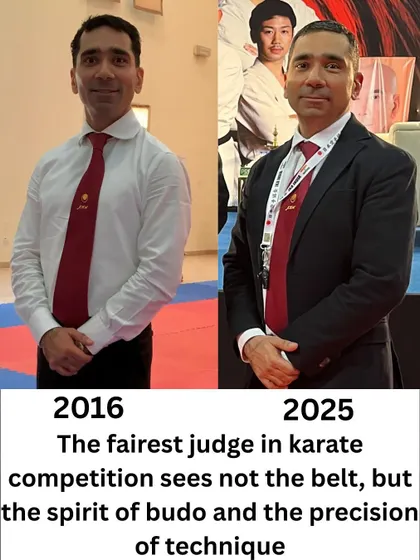My journey as a JKA official, from 2016 to today. Continuous learning and service to the karate community are part of my path as a martial artist and instructor.