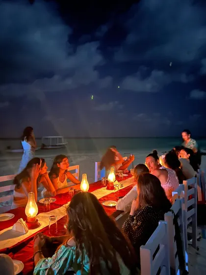 More glimpses from our unforgettable Lakshadweep retreats. Every moment is a postcard, from sunrise dives and full moon dinners to candid conversations and quiet naps on the beach.