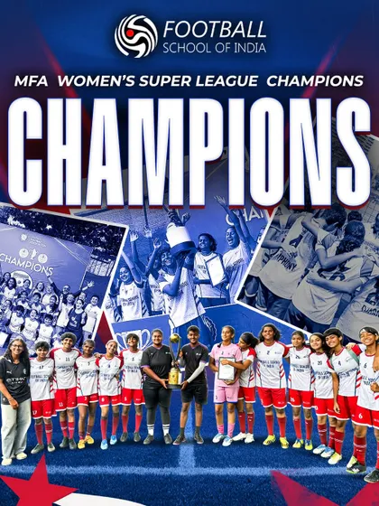 Crowned champions of the MFA Women’s Super League. This victory is a result of the grit, teamwork, and fearless spirit of our women's team. We are proud to have qualified for the prestigious MFA Women's Premier League.