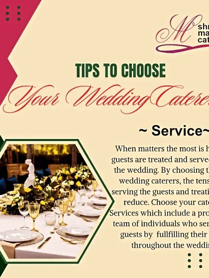 Excellent service is just as important as the food. We provide a professional team dedicated to serving your guests, ensuring their needs are met throughout the wedding so you can enjoy your day.
