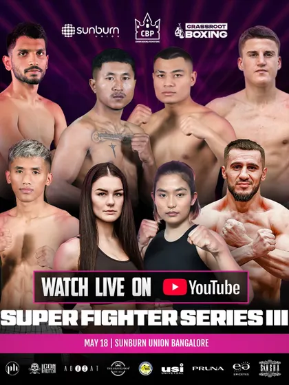Watch Live on YouTube. We make sure every punch is seen by streaming our events for a global audience.