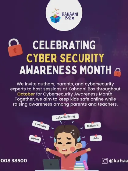 We're celebrating Cyber Security Awareness Month by inviting experts to host sessions on keeping kids safe online.