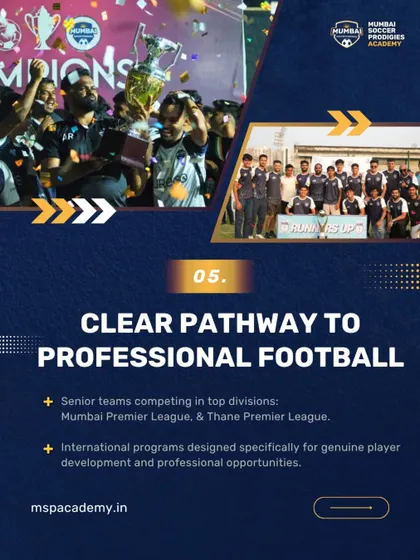 Our academy provides a clear pathway to professional football, with senior teams in top leagues and international program opportunities.
