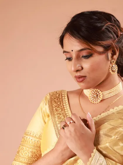More examples from my portfolio of glamorous ethnic and festive makeup, showcasing a variety of styles, color palettes, and complete looks for different celebrations.