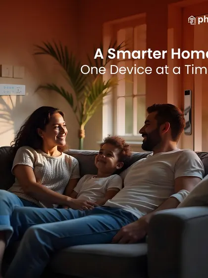 Building a smarter home, one device at a time. This image of a family relaxing together shows how my smart devices integrate seamlessly into daily life, enhancing comfort and security.