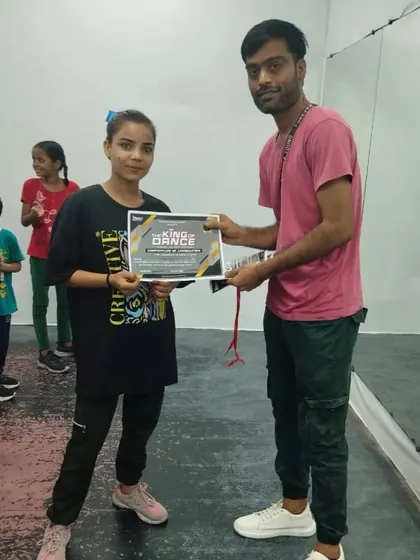 So happy to see our student receive her competition prize. She was fantastic.