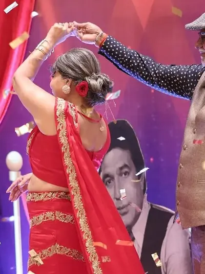 The happy couple dancing, with confetti falling around them. These are the moments of pure joy I love to create.