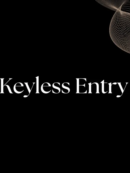 The "Keyless Entry" graphic represents the convenience of modern garage door openers. No more searching for keys or remotes; access is managed through your phone or a secure keypad.