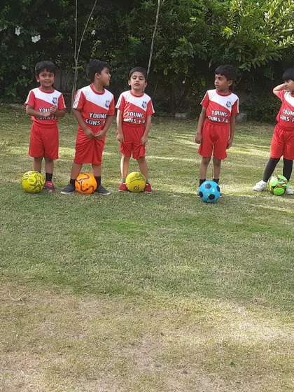 Mini Messis in the making! Our toddler football stars are always stealing the show with their energy and smiles.