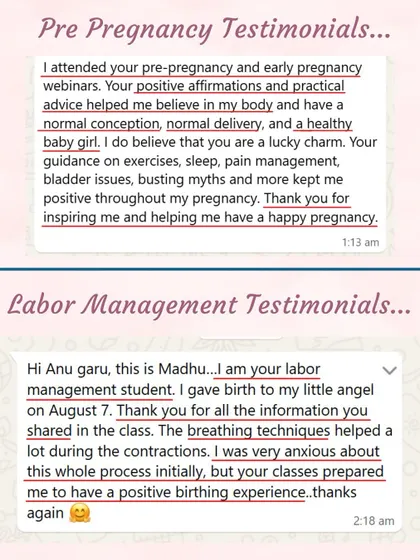 From pre-pregnancy guidance that leads to a normal conception to labor management techniques that help during contractions, my aim is to provide a continuum of care for a happy, positive journey.