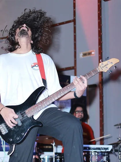 Introducing our bassist, Sourabh Khade, the heartbeat of MH43India. His pulsating basslines and infectious groove are the foundation of our sound.