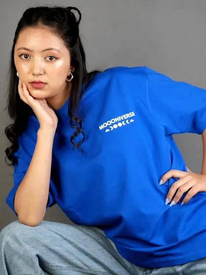For this look in the series, I maintained the clean skin and minimal makeup but styled the hair with a bit more texture. This shows the versatility of a simple base look for e-commerce and lifestyle brand photography.