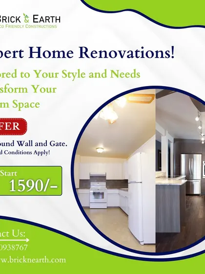 We offer expert home renovations tailored to your specific style and functional requirements, helping you update your existing space effectively.