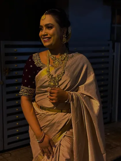 Another happy, candid moment captured during our creative session.