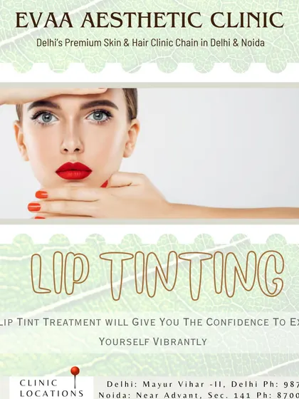 Our lip tinting treatment is a semi-permanent solution to give you vibrant, beautifully colored lips and the confidence to express yourself.