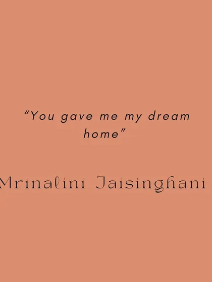 "You gave me my dream home." Simple, powerful, and the reason we do what we do. We are so thankful to have been a part of this journey.