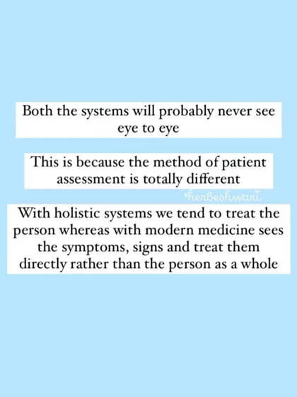 An infographic series exploring the differences between modern medicine (Allopathy) and holistic systems (AYUSH). I discuss their different approaches to diagnosis and treatment, and why both are needed for comprehensive healthcare.