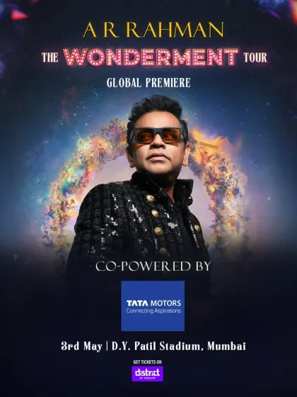 The Wonderment Tour was co-powered by Tata Motors, connecting their brand's spirit of aspiration with the energy of live music. This partnership helped drive the message of a journey filled with wonder.