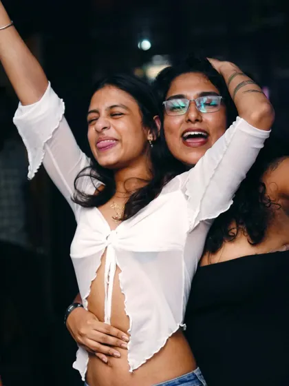 Pure joy and friendship on the dance floor. These are the moments we cherish.