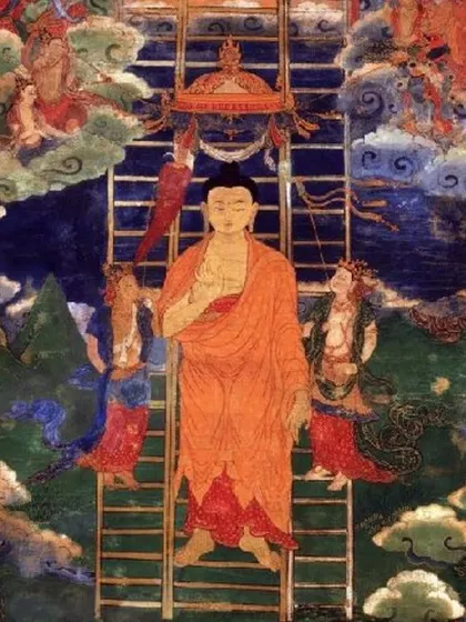 An online gathering for Lhabab Duchen, a merit multiplying day celebrating Guru Shakyamuni Buddha’s return to Earth from the God Realm. We engage in sutra recitation and meditation to create vast merit.