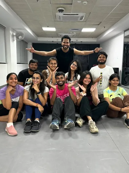Can’t hide these smiles! A happy group photo from our Noida Stadium studio, filled with beautiful vibes.