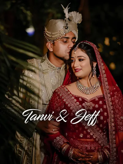 A tender moment between Tanvi and Jeff on their wedding night.