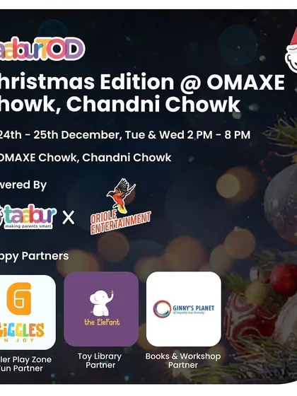 Celebrating my happy partners for the OMAXE Chowk Christmas Edition. Together, we create magical experiences.