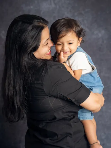 The pure joy of a mother and her child. Our goal is to capture these unscripted moments of laughter and connection that truly define your family's love.