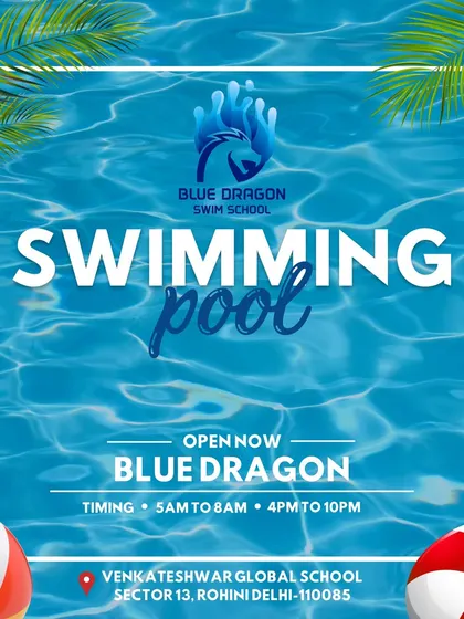 Welcome to Blue Dragon Swim School. Our pool is open and ready for you to dive in. We offer classes from early morning to late evening to fit your schedule.