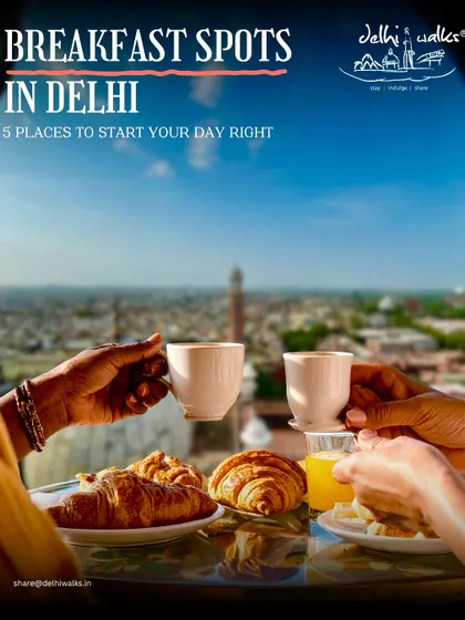 Breakfast spots in Delhi. This series is your guide to starting the day right, whether you're craving North Indian spice or South Indian comfort.
