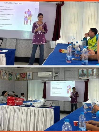 A three-day workshop in Itanagar, Arunachal Pradesh, focused on the physical and mental well-being of 43 female athletes and 14 coaches, covering menstrual health and mental wellness.