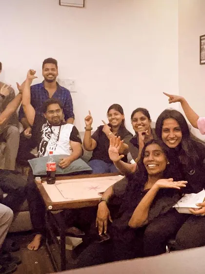 A fun, candid moment with the team. This is the spirit of Arch Physiotherapy: professional, dedicated, and full of life.