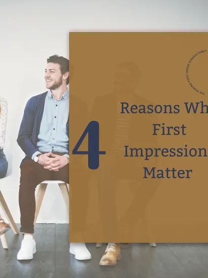 You never get a second chance to make a first impression. This graphic introduces the four reasons why those first few moments matter so much in building connections.
