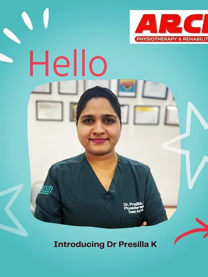 Meet Dr. Presilla K, a key member of our team for the past two years. She is a quick learner with a deep passion for orthopaedic, musculoskeletal, and neurophysiotherapy.