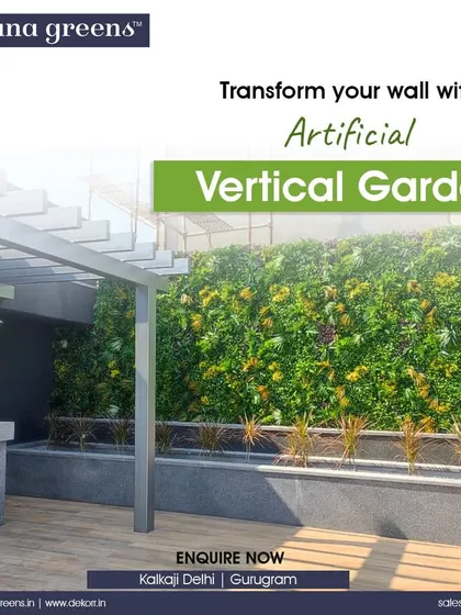 A beautiful rooftop terrace installation where the artificial vertical garden adds a burst of life and color. It’s UV protected to withstand direct sunlight, ensuring the greenery stays vibrant and beautiful for years.
