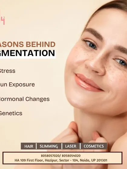Understanding the reasons behind pigmentation is the first step to treating it. Common causes include stress, sun exposure, hormonal changes, and genetics. We create personalized plans to address your specific triggers.