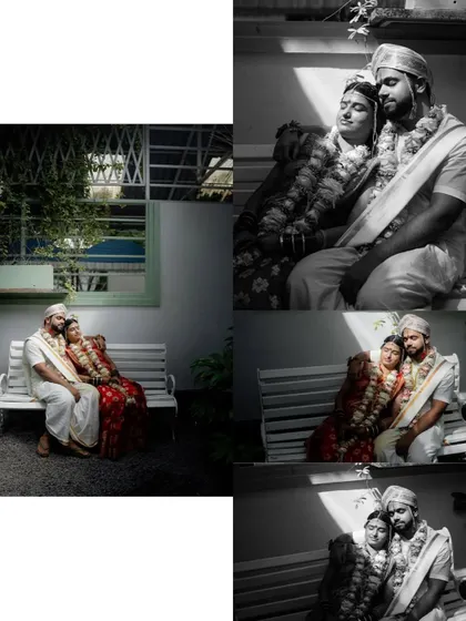 I have had the honor of hosting many beautiful South Indian weddings. The lush greenery and traditional decor elements, like floral arrangements and brass lamps, create an authentic and sacred atmosphere for the ceremony.