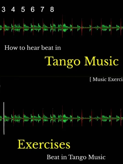 This is an example from my TangoShastra YouTube channel, where I break down how to hear the beat in Tango music. Understanding the rhythm is just as important as learning the steps.