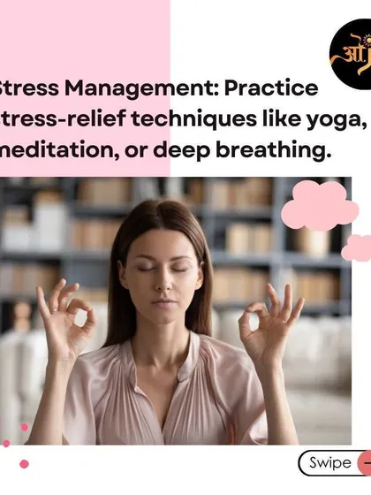 Practicing stress-relief techniques like yoga, meditation, or deep breathing can have a positive impact on your hormonal balance and, in turn, your hair health.