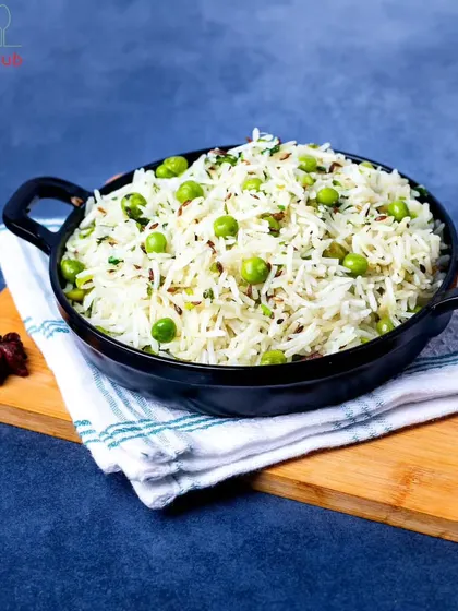 Winter calls for tender green peas. Our Matar Pulao is a symphony of flavors, with fragrant basmati rice and sweet peas cooked to perfection.