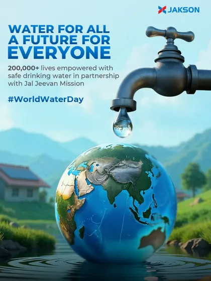 In partnership with the Jal Jeevan Mission, we are helping bring safe drinking water to over 200,000 people. This visual represents our commitment to water for all, contributing to a future where every community has access to this essential resource.