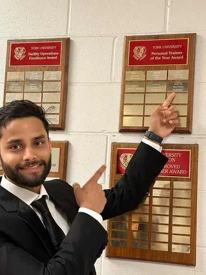 My methods are backed by world-class education and experience. I am proud to have been named Personal Trainer of the Year at York University, Canada, a testament to my commitment to excellence in athletic development.