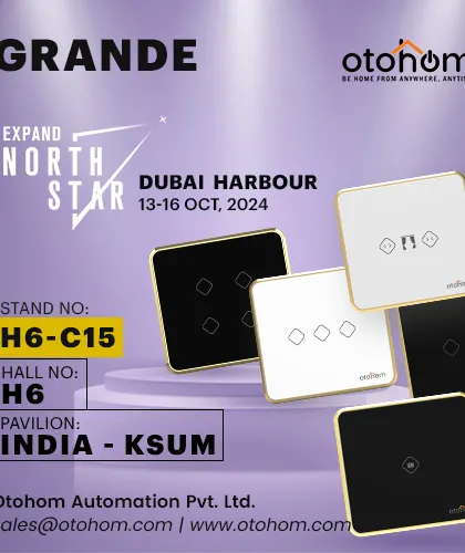 We will be at the Expand North Star event at GITEX GLOBAL in Dubai. As a trusted home automation provider, we are excited to showcase our latest innovations at the world's biggest startup event.