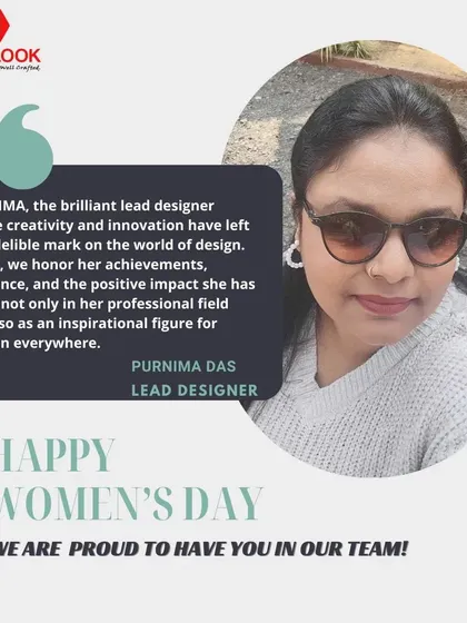 Honoring Purnima, a brilliant lead designer whose creativity and innovation have left an indelible mark. She is an inspirational figure for women everywhere.