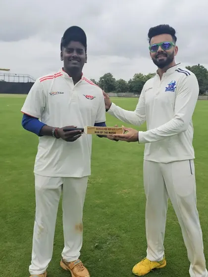 Another one of our talented players is recognized for his outstanding performance in a competitive match.