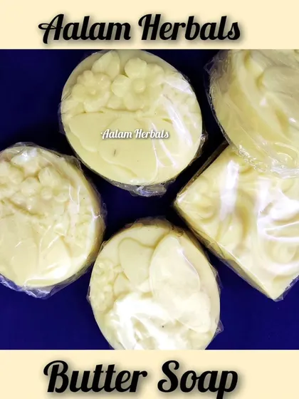 My new Butter Soap is pure luxury for dry skin. Made with rich butters, it helps smooth scars, fight free radical damage, and protect your skin from sun irritation, all while being non-greasy.