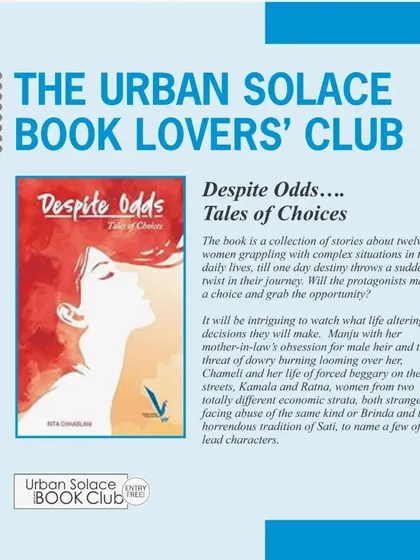 Another book by Rita Chhablani, "Despite Odds," which explores the complex situations faced by twelve different women.