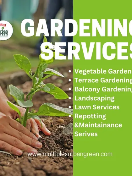 Our gardening services cover everything from vegetable, terrace, and balcony gardening to landscaping, lawn services, and ongoing maintenance. We are your one-stop solution for all things green.